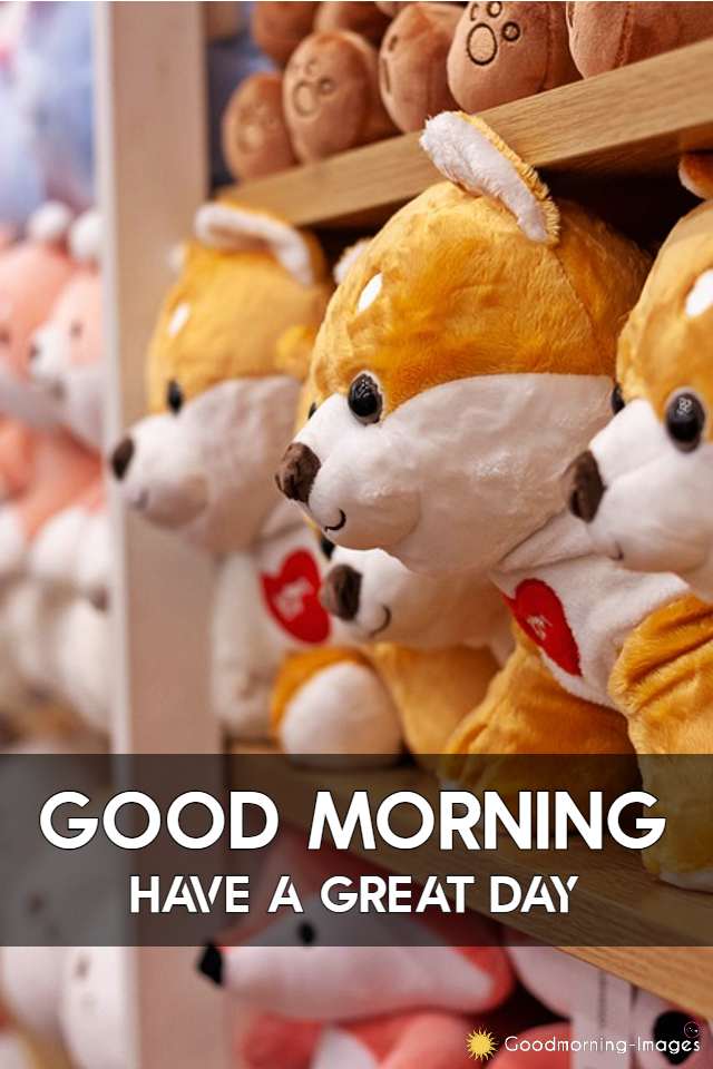 Good Morning Teddy Bear Messages Images