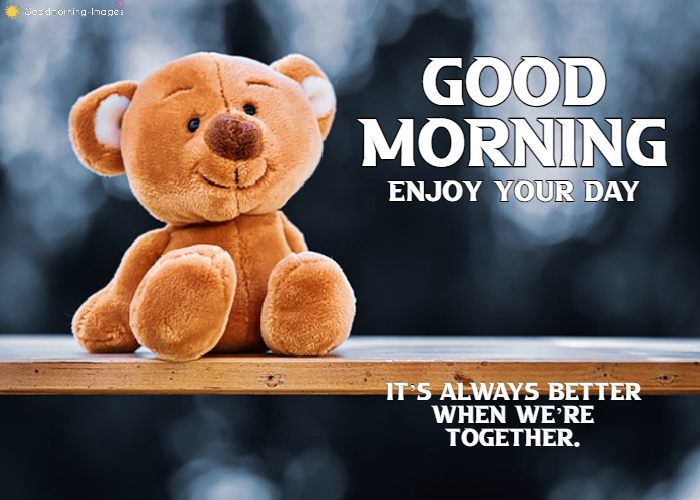 Good Morning Teddy Bear Images