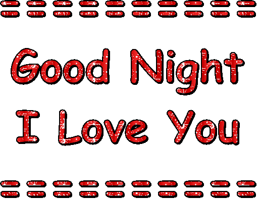 Good Night My Love Gif