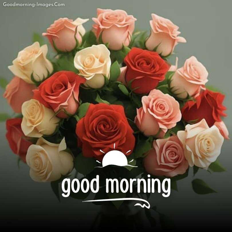 Romantic Rose in Morning Light Image
