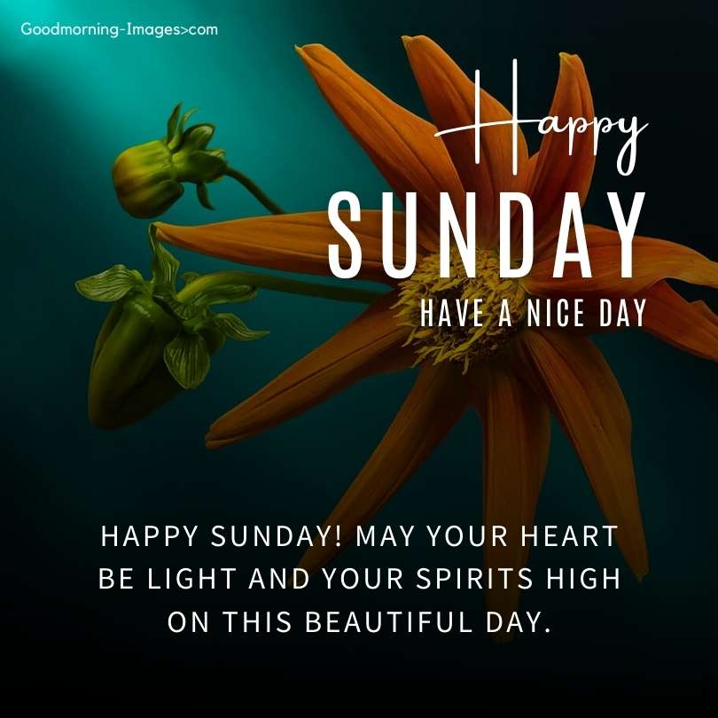 Happy Sunday Good Morning Messages