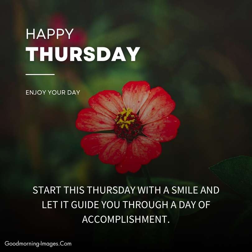 Happy Thursday Good Morning Wishes