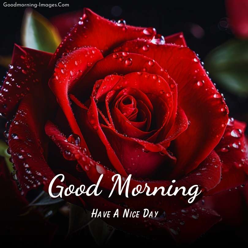 HD Morning Rose wishes Images