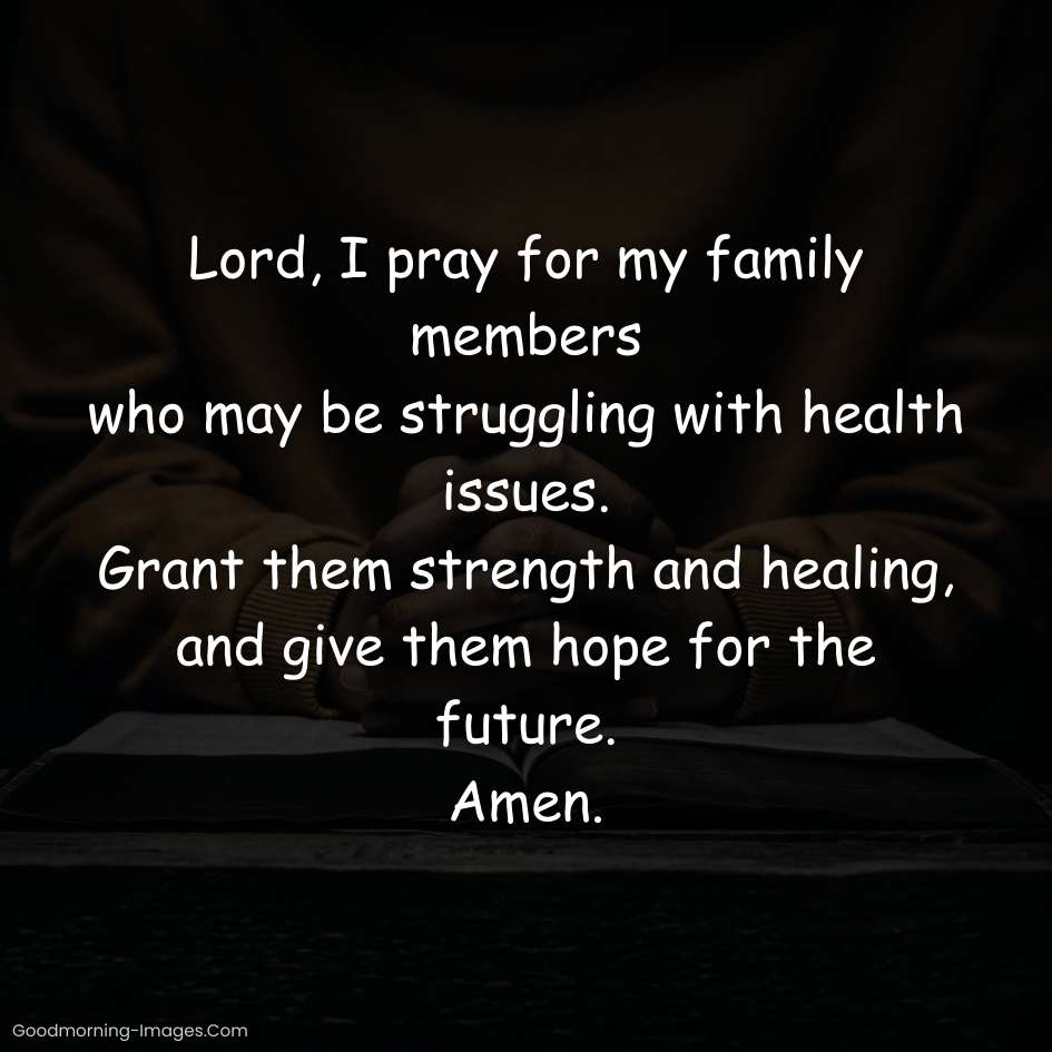 Prayer For Loved One