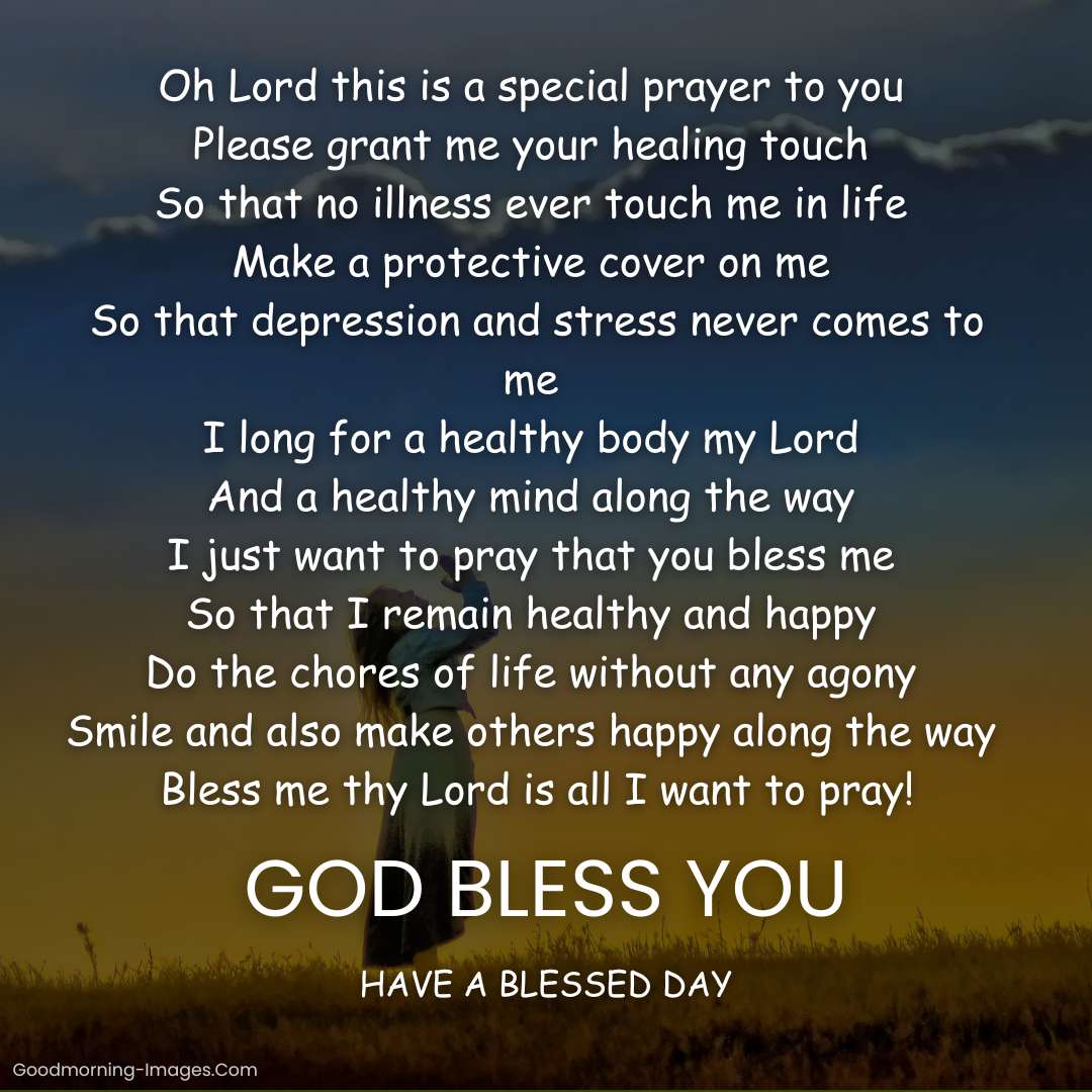 Prayers For Good Health
