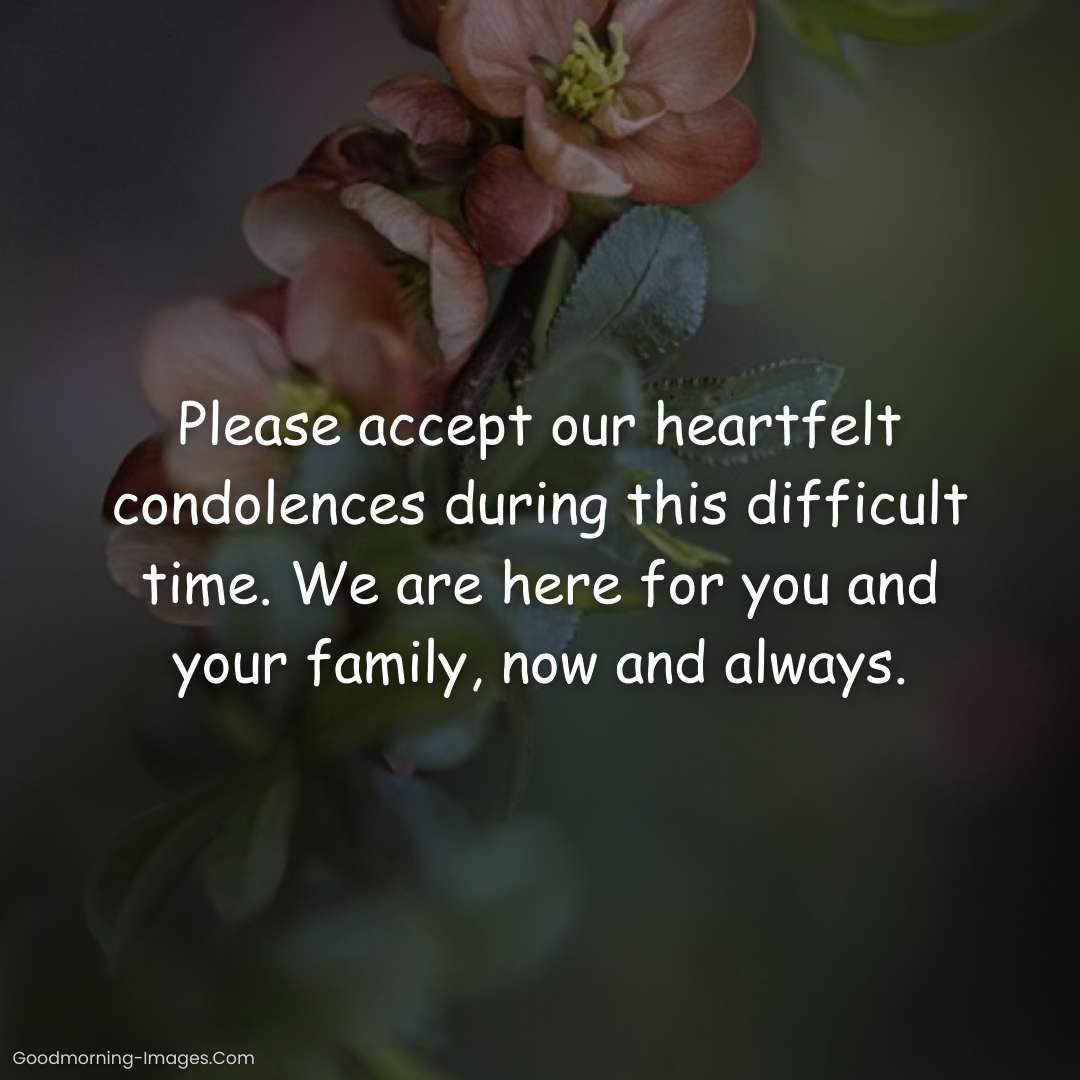 Sympathy & Condolence Messages