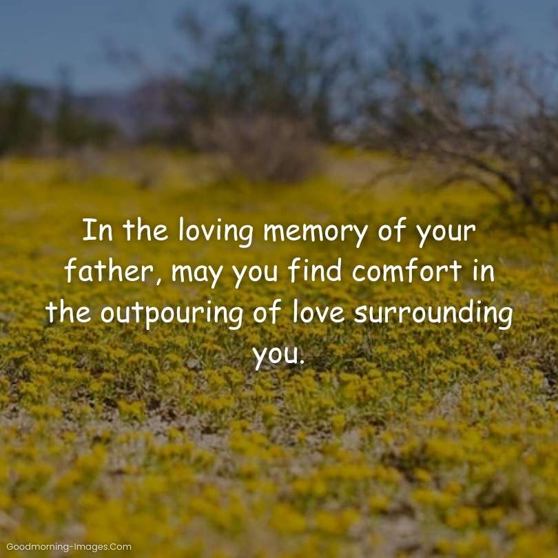 Sympathy Messages For Loss Father