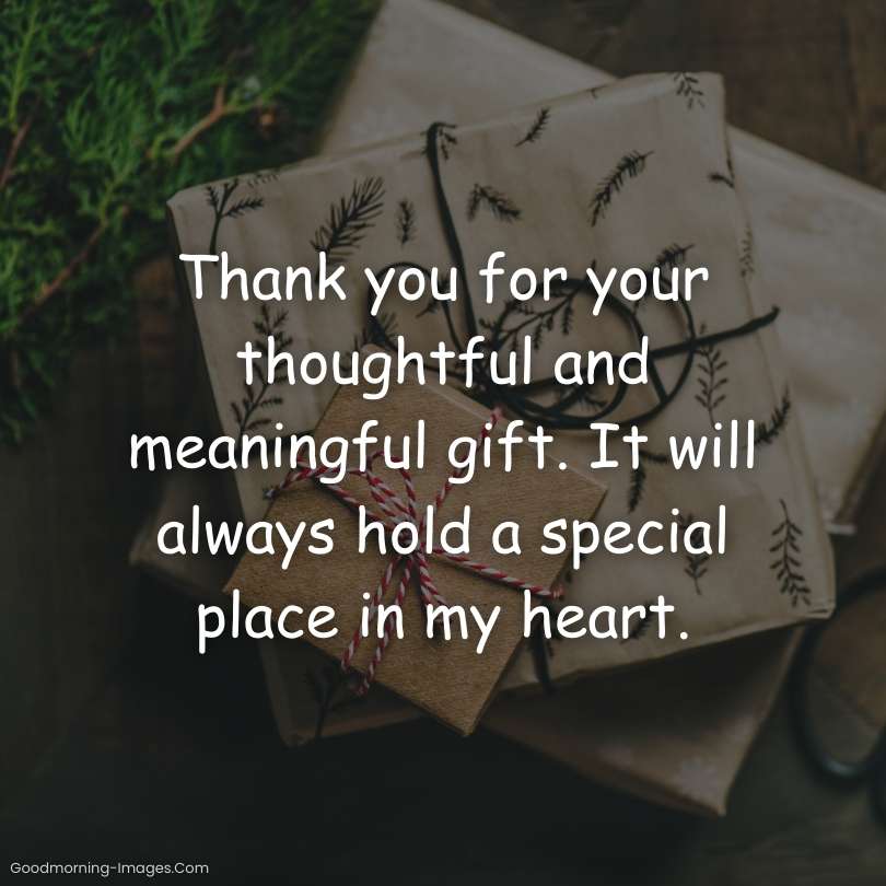 Thank You Notes For Gifts